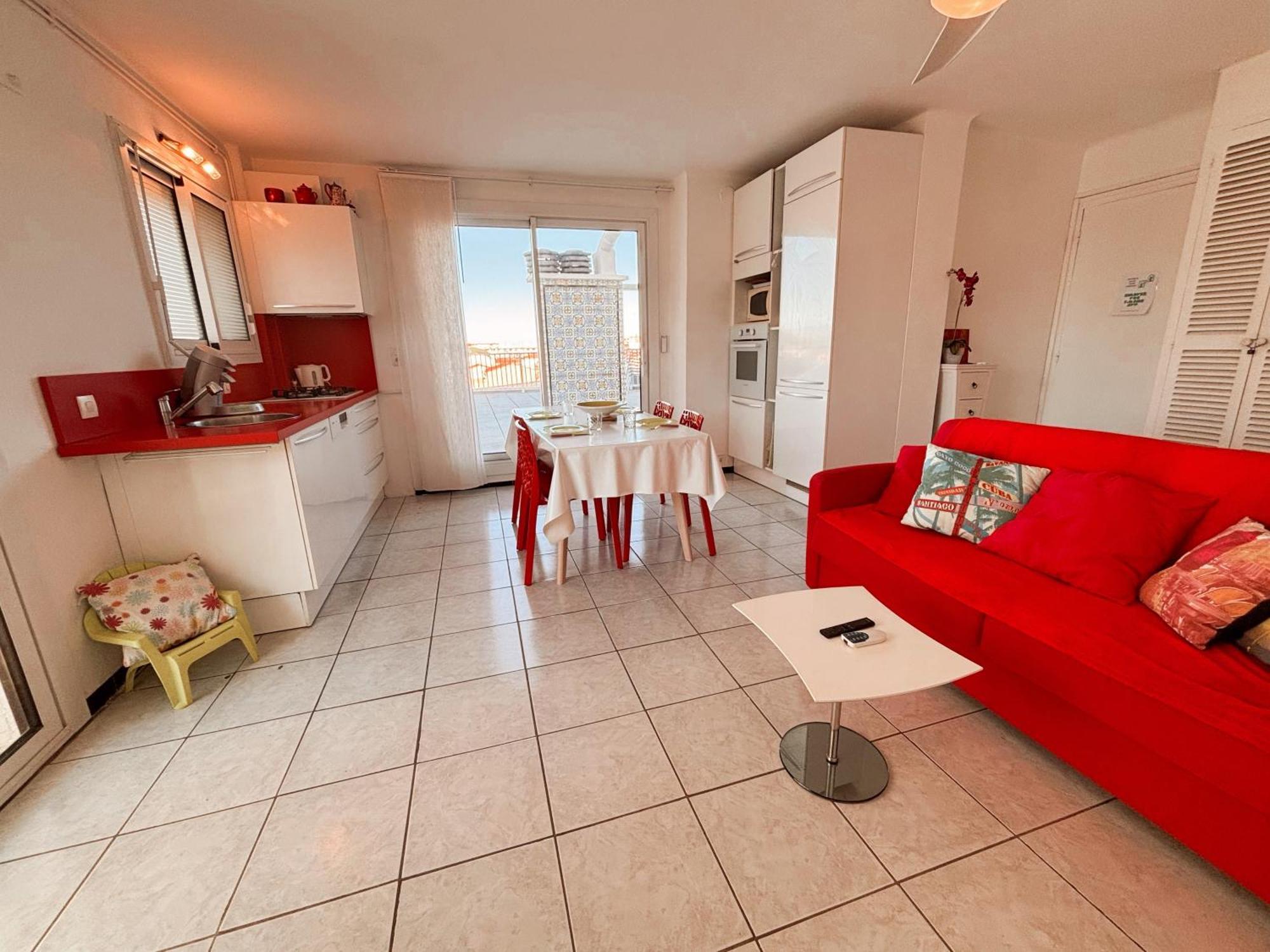 Magnifique Appartement Terrasse -36- Canet-en-Roussillon Luaran gambar