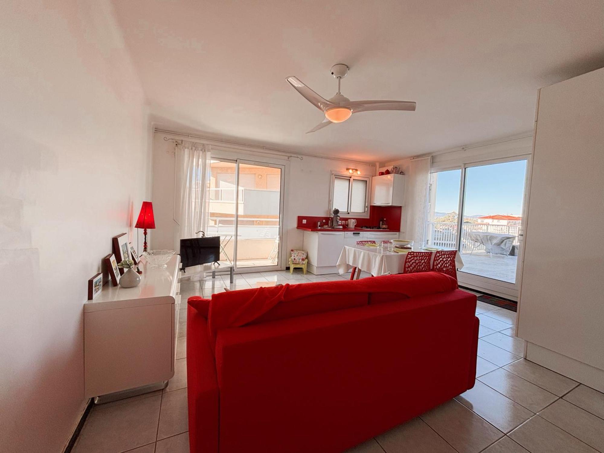 Magnifique Appartement Terrasse -36- Canet-en-Roussillon Luaran gambar